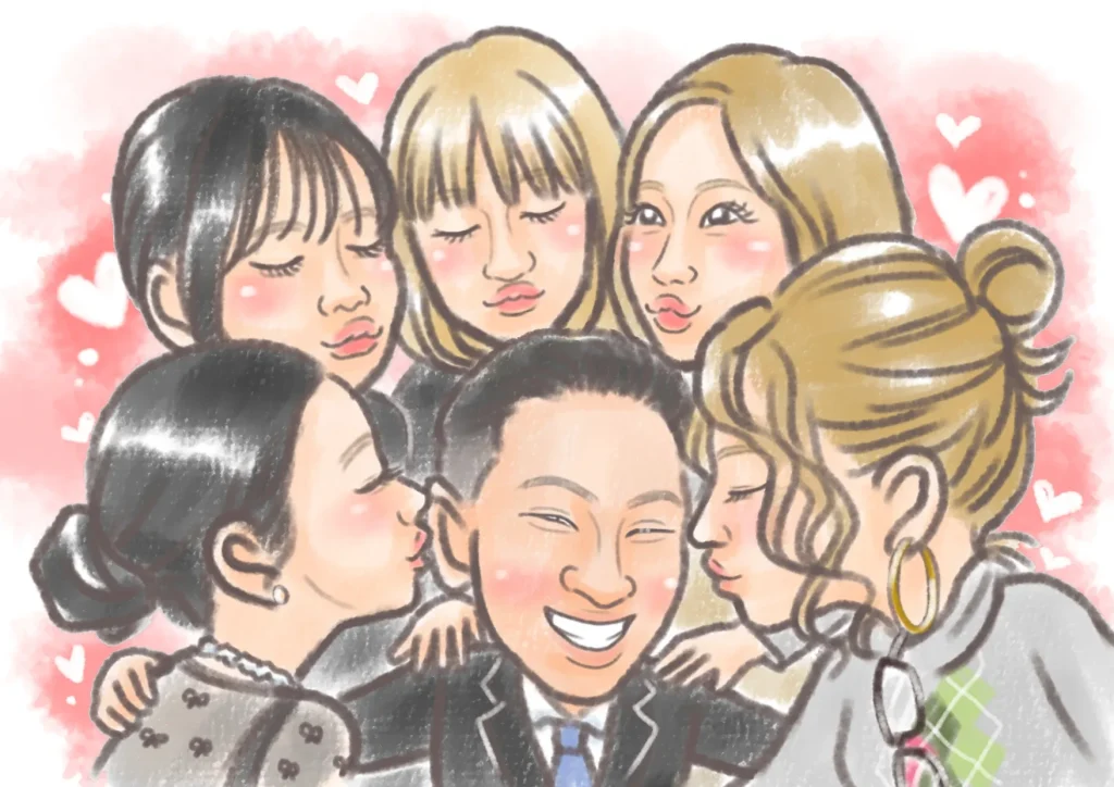 レビュー掲載許可をいただいた似顔絵データ